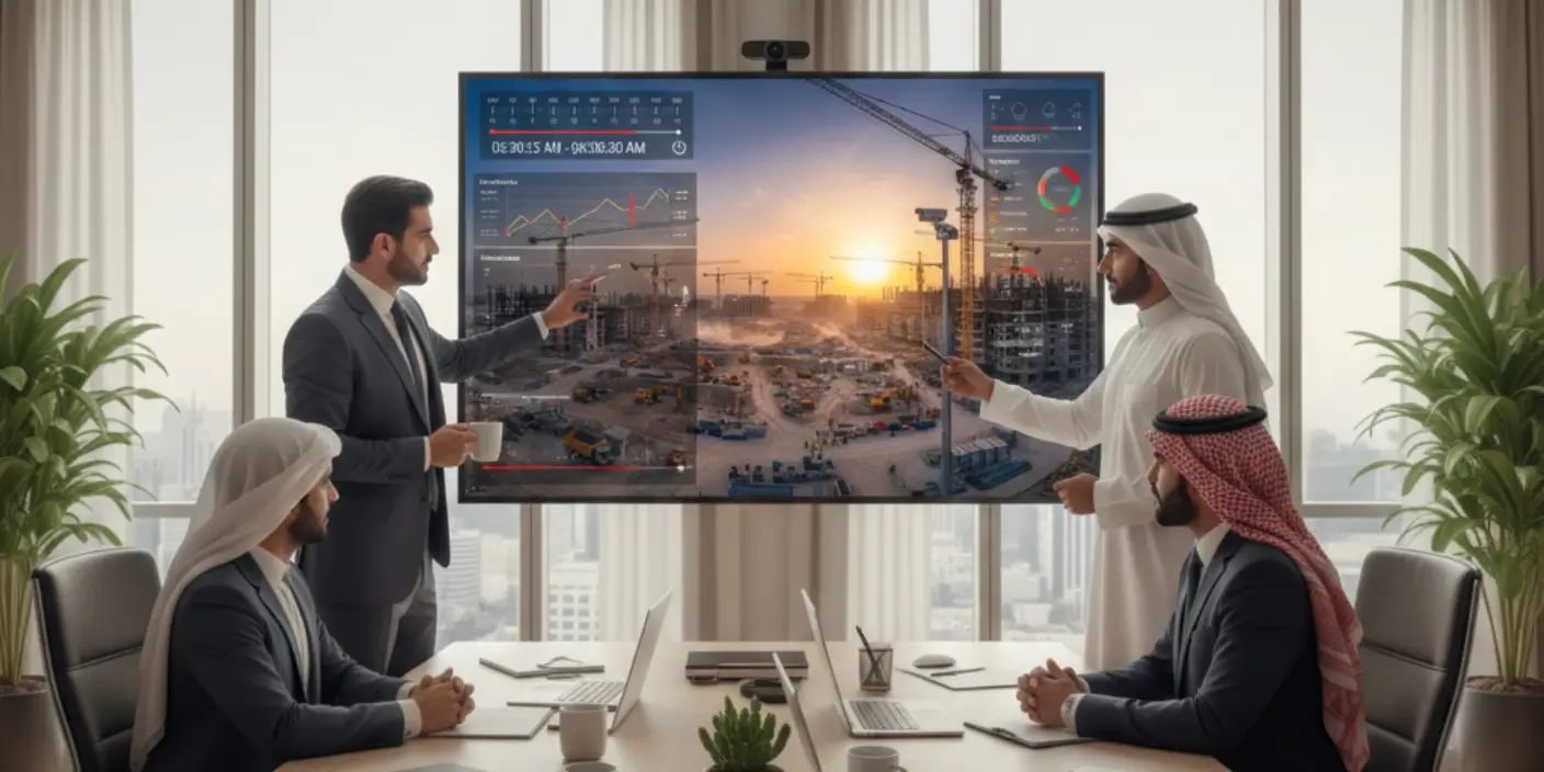 Time-lapse project tracking system